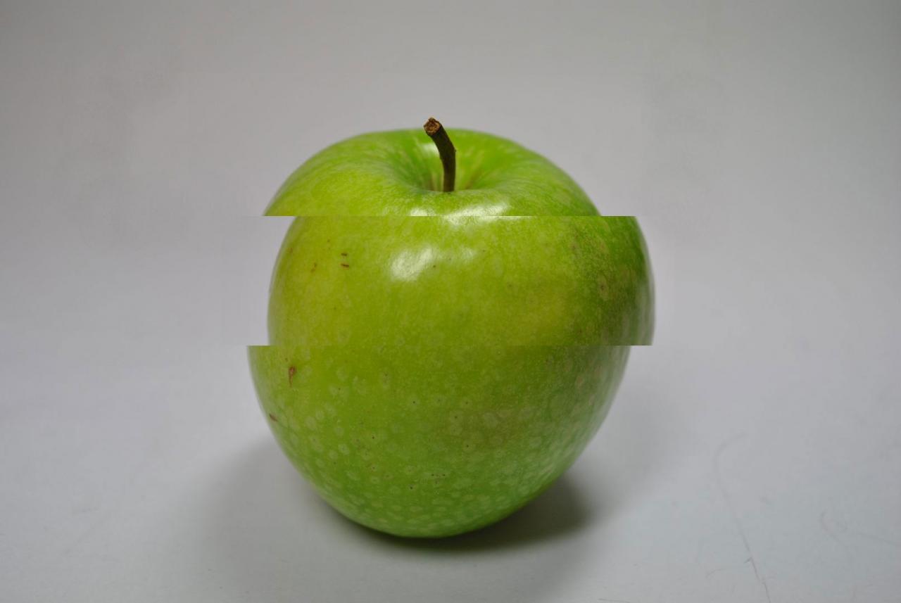 [31/03/2011] Davon könnte sich Apfel eine Scheibe abschneiden. Im wahrsten Sinne des Wortes. Schaut euch nur mal den mittleren, getearten Bildbereich an - geradezu widerlich!