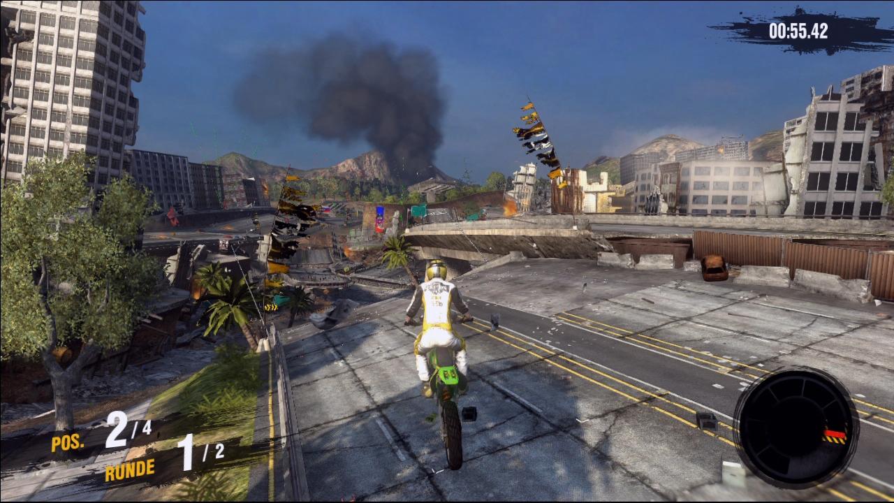 [09/03/2011] Motorstorm Apocalypse: Was macht man, wenn die Welt untergegangen ist und die Menschheit mit den knappen Ressourcen auskommen muss, die noch bleiben? Genau, ein ordentliches Rennen durch die Trümmerlandschaft - Getankt wird später!