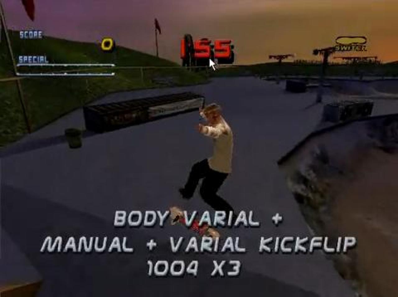[11/03/2011] Tony Hawk's Pro Skater 2 - Tony Hawk's Pro Skater war noch eine Art Testballon, während mit dem überragenden zweiten Teil Entwickler Neversoft letztendlich der Durchbruch gelang. Dank cleverem Kombo-System, intuitiver Steuerung, abwechslungsreichen Levels und motivierenden Aufgaben im Solo-Modus war Spielspaß praktisch vorprogrammiert.