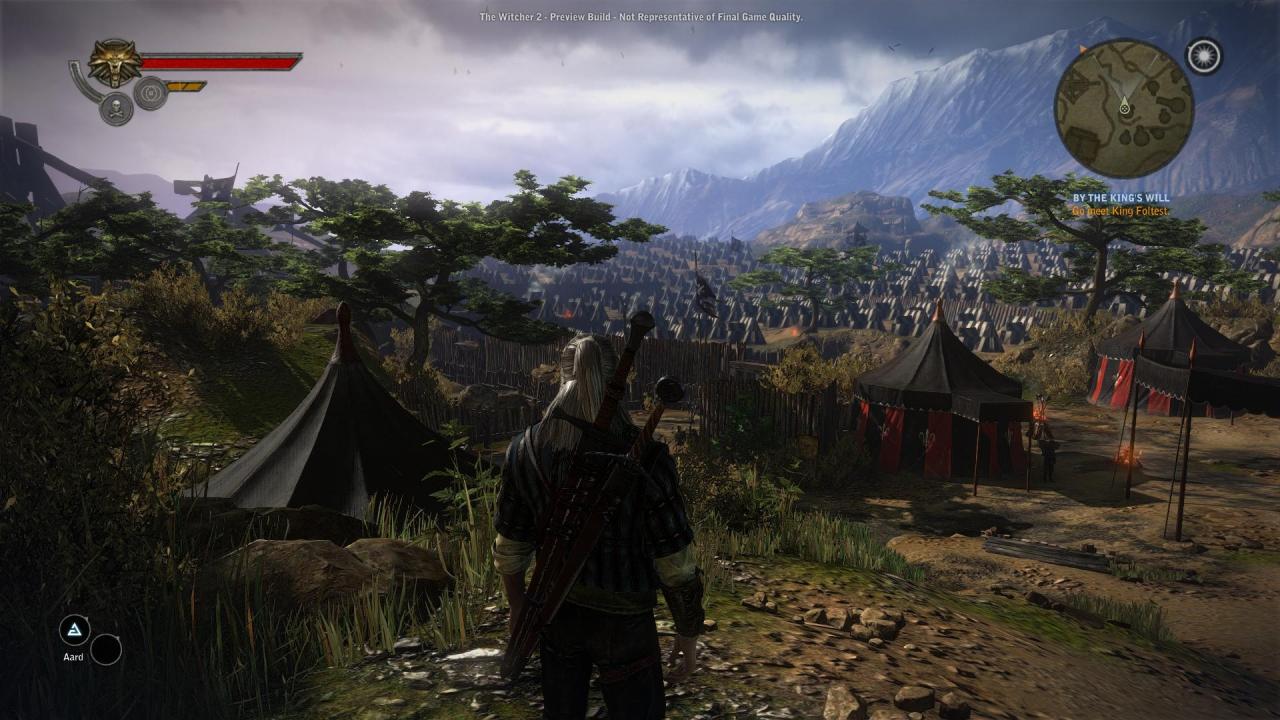 [08/04/2011] The Witcher 2 mit maximalen Details, also der Grafikstufe 