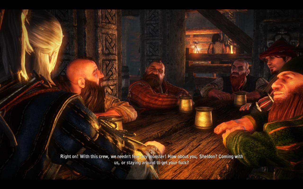[05/04/2011] The Witcher 2 in der Rolle von Rittersporn spielen? Würde uns gefallen. Ihr werdet jedes Mal von Geralt gerettet und seid ein begnadeter Barde und Frauenschwarm.