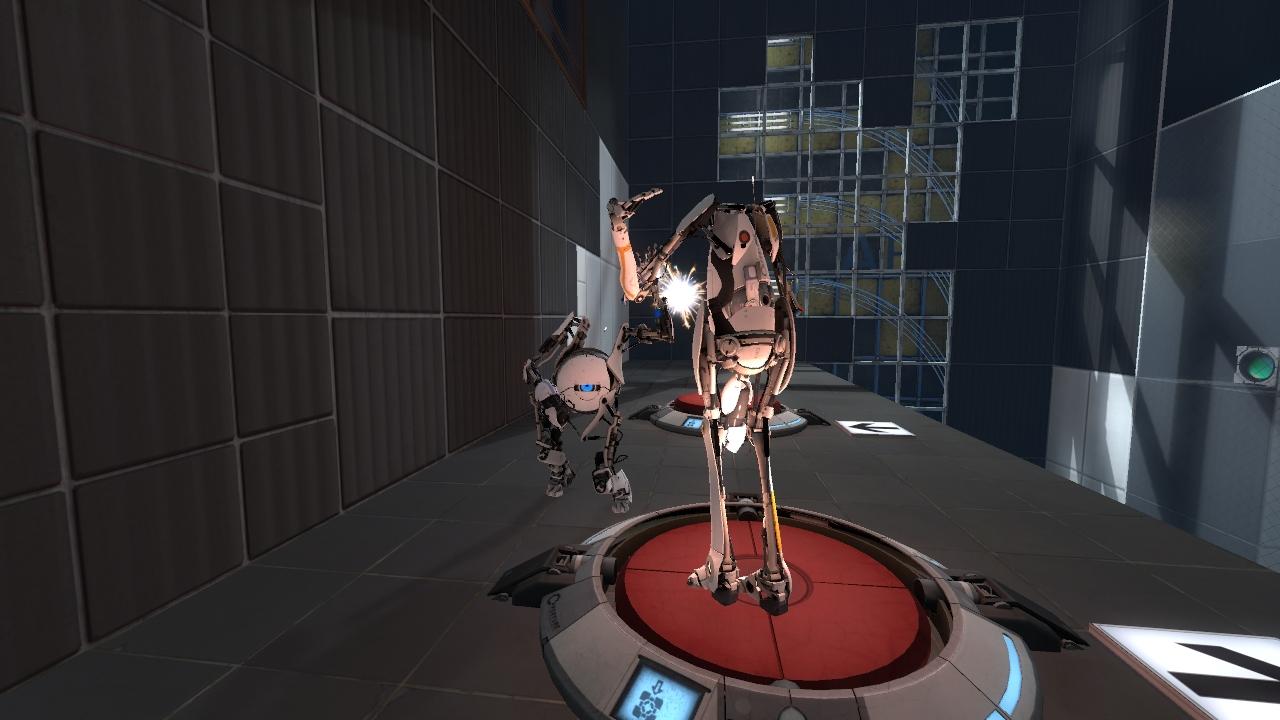 [15/04/2011] P-Body und Atlas heißen die beiden knuffigen Roboter, die ihr im Koop-Modus steuert. Bemerkenswert ist vor allem, wie Entwickler Valve es geschafft hat, zwei eigentlich leblosen Blechdosen mehr Leben und Emotion einzuhauchen als vielen gestandenen menschlichen Videospielhelden.