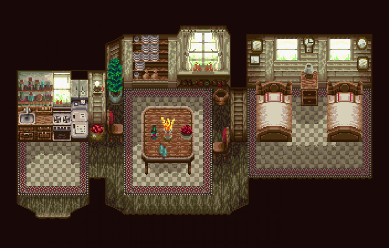 [02/05/2011] Dieses Haus aus Chrono Trigger ist in der gleichen Map wie die Taverne von Choras zu finden, allerdings ist sie nicht über normalem Weg erreichbar - genau wie viele andere Elemente, etwa Feinde, Items und mehr.