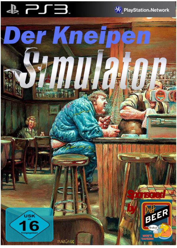 [05/05/2011] Hier seht ihr alle Einsendungen für die Wahl zum besten Spielecover. Um Klüngeleien zu vermeiden, haben wir auf die Anzeige des Usernamens verzichtet. Fairness und so. Sollte euch dieses Bild gefallen, drückt das Daumen-Hoch-Symbol! (11)
