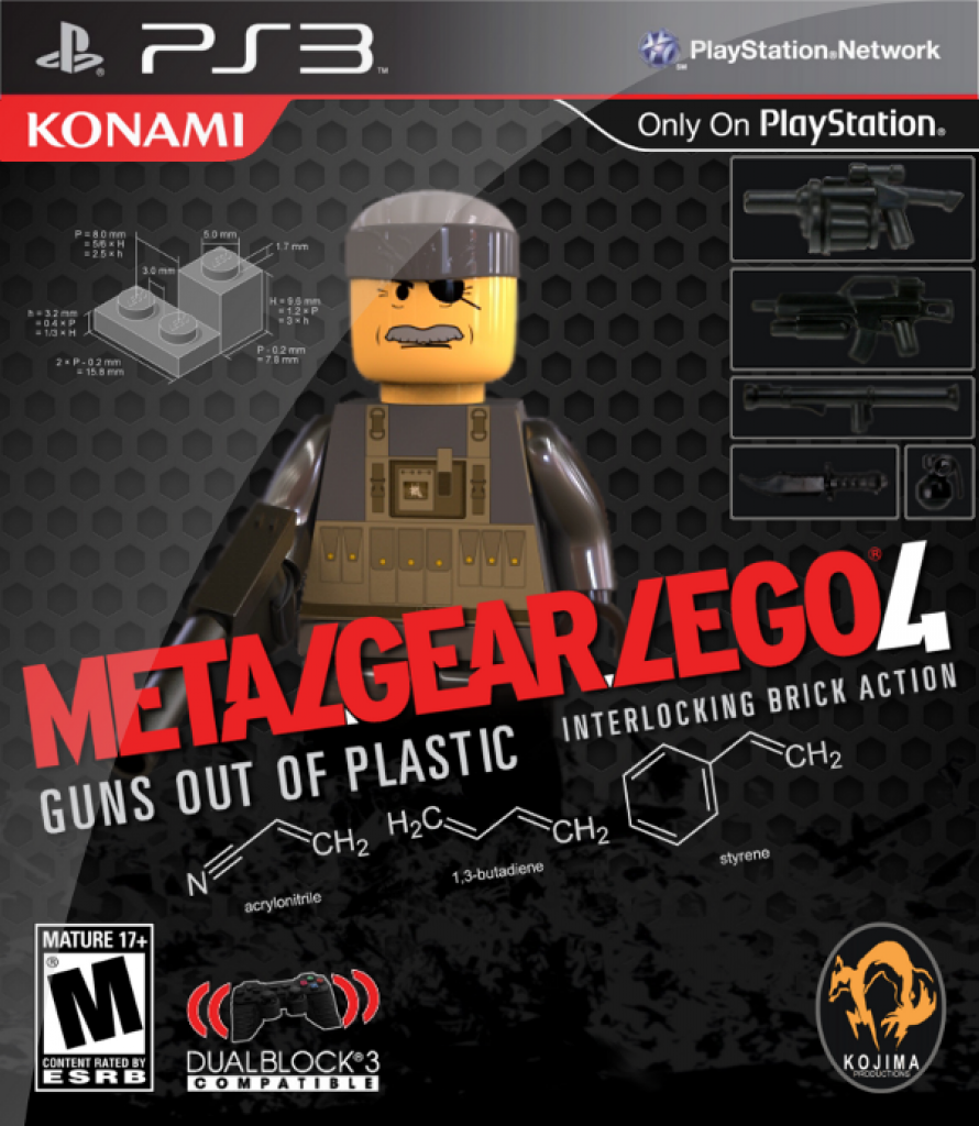 [05/05/2011] Platz 8 mit 4,07 Prozent der Stimmen: Metal Gear Lego 4 von unserem User Play-R - Herzlichen Glückwunsch!