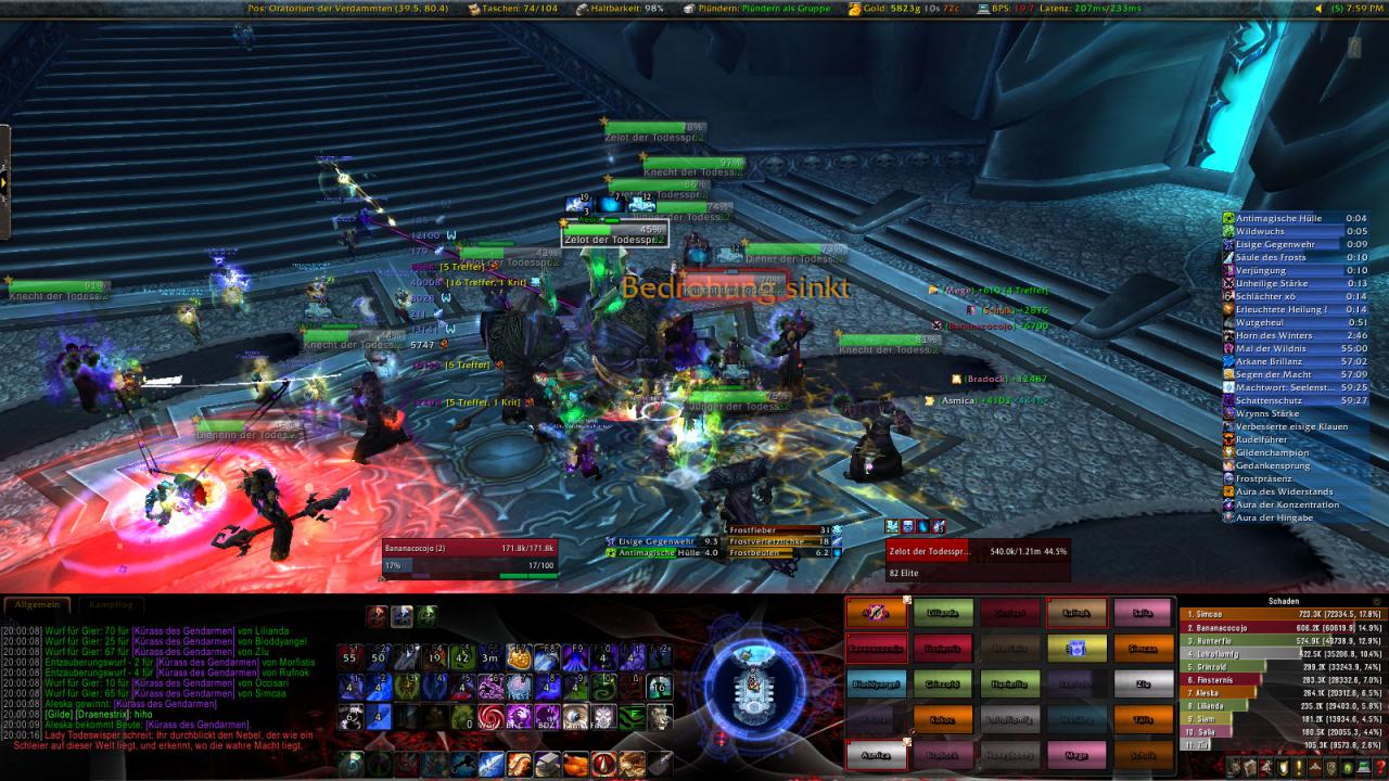 [19/05/2011] Blizzard Entertainment erlaubt den Spielern von World of Warcraft, eigene UIs zu programmieren und in das Spiel einzubinden. Dadurch entstand eine sehr große Modder-Community und die verschiedensten Interface-Kreationen. Die Benutzer-Oberflächen der Fans lesen zum Teil auch Daten aus, welche man mit dem Standard-Interface nicht erhält.