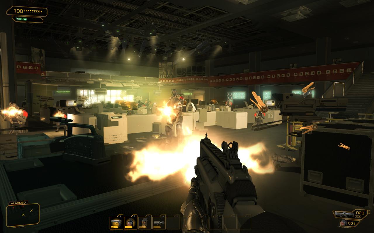 [04/05/2011] In unserer Video-Komplettlösung zu Deus Ex 3: Human Revolution gibt es viele Tipps und Tricks für den Stealth-Lösungsweg und für die Kämpfe gegen Boss-Gegner. (1)