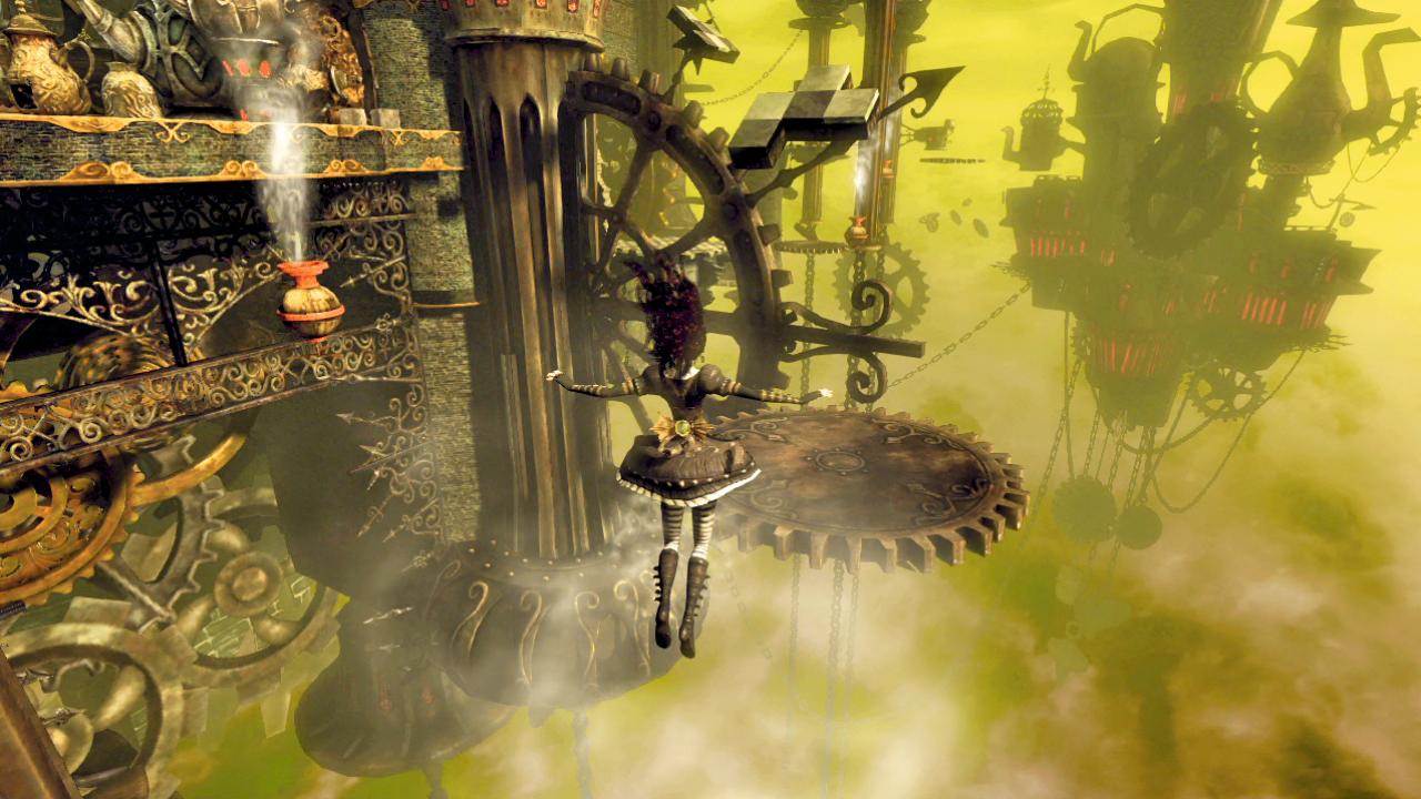 [15/06/2011] Die Teekanone aus Alice: Madness Returns sondert mit viel Krawall eine grünliche Flüssigkeit ab, die Gegner bei Berührung zu Schaden kommen lässt. Welcher Schmutzfink Muttis teures Porzellan so lange nicht gereinigt hat, wollen wir gar nicht wissen...