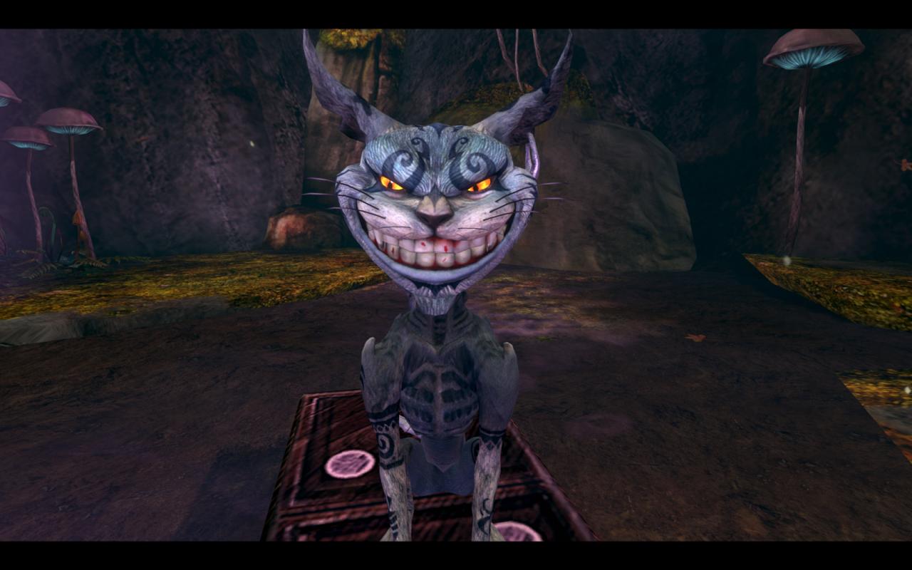 [18/06/2011] Was würde Alice nur ohne die Grinsekatze im Wunderland machen? Wir wissen es auch nicht und die Entwickler von Alice: Madness Returns genauso wenig. Daher begleitet Cheshire Cat Alice auch in diesem Game.