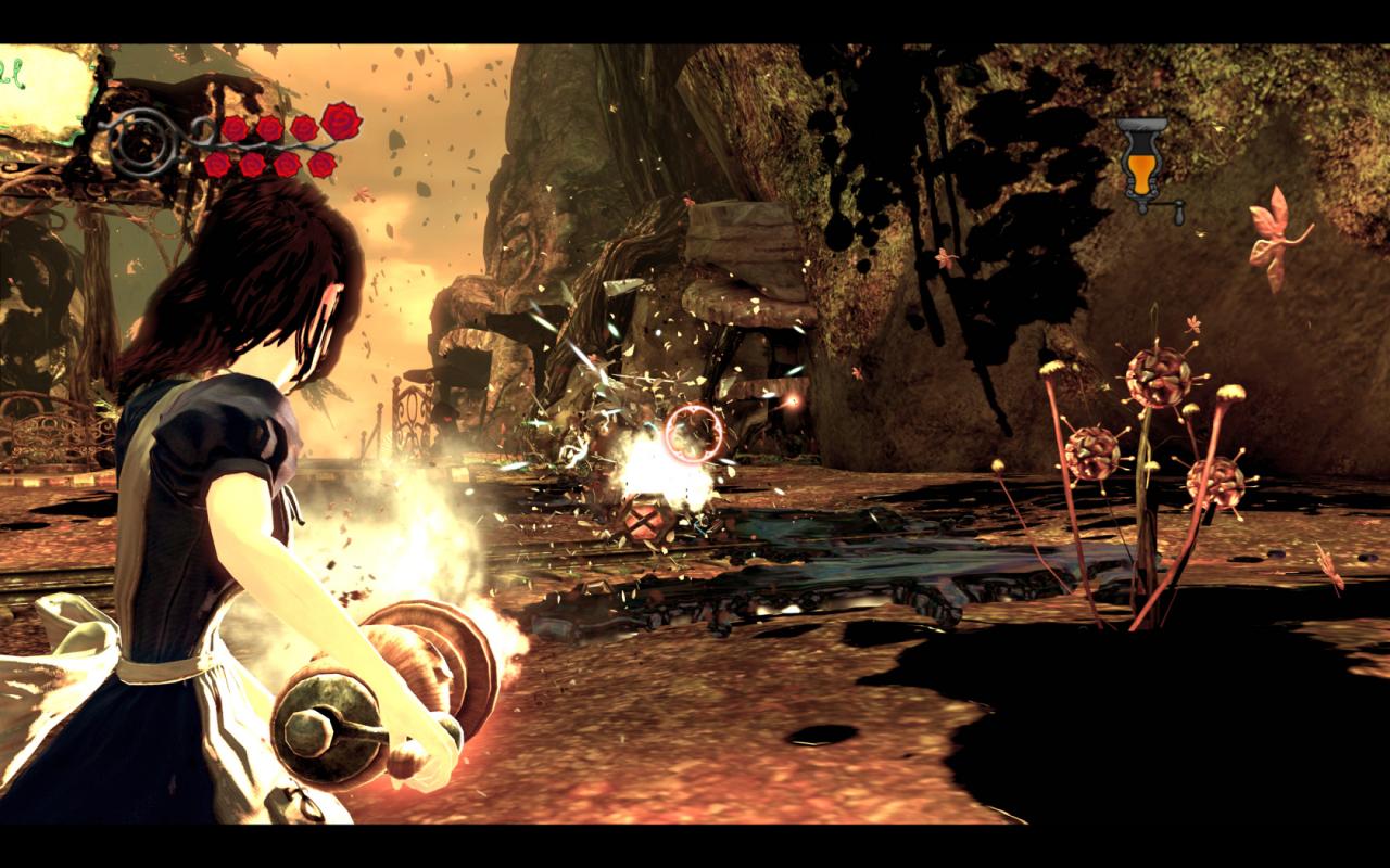 [18/06/2011] Aus der Kategorie angsterregend ungewohnt tritt die Pfeffermühle aus Alice: Madness Returns an. Passend zur Horror-Märchenwelt könnt ihr euren Widersachen mit dieser Fernkampfwaffe eins vor den Latz pfeffern. Ha ha ha. Ein Wortwitz.
