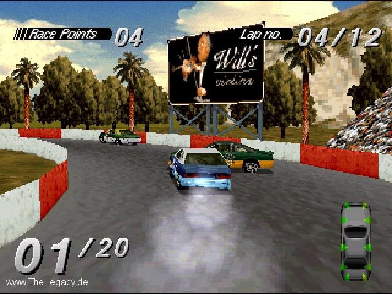 [08/06/2011] Platz 49 mit 0,1 Prozent der Stimmen: Destruction Derby (1995)