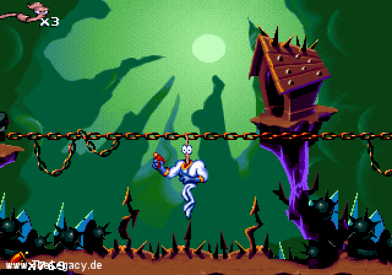 [08/06/2011] Platz 46 mit 0,1 Prozent der Stimmen: Earthworm Jim (1994)
