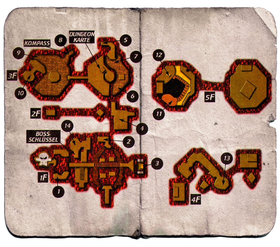 [27/06/2011] Komplettlösung zu Zelda: Ocarina of Time 3D - Der Feuertempel (Zum Vergrößern auf die Lupe klicken)
