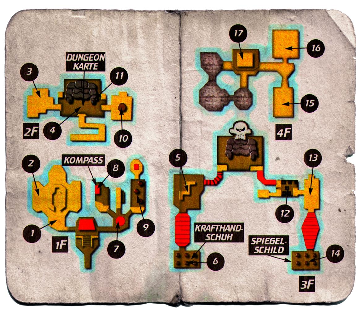[30/06/2011] Komplettlösung zu Zelda: Ocarina of Time 3D - Geistertempel (Zum Vergrößern auf die Lupe klicken)