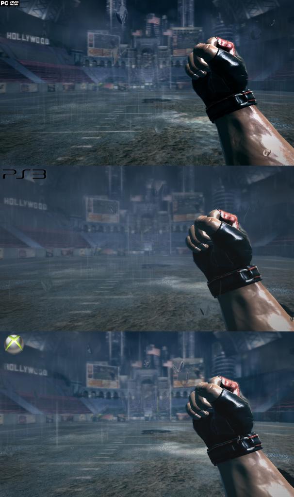 [03/06/2011] Im Grafikvergleich zu Duke Nukem Forever macht die PC-Fassung (oben) das Rennen. PS3 (Mitte) und Xbox 360 (unten) müssen sich geschlagen geben. (7)