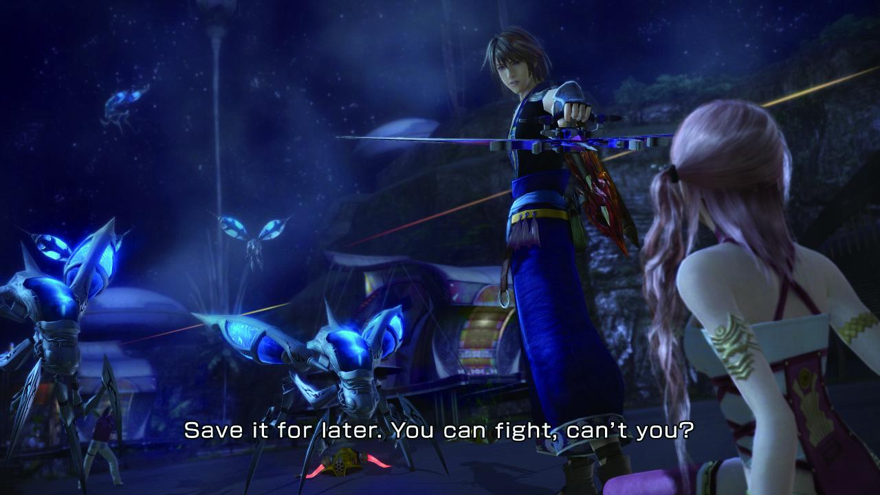 [03/06/2011] Final Fantasy XIII-2 ist in Kapitel unterteilt. Diese Szene kommt im ersten Kapitel vor.