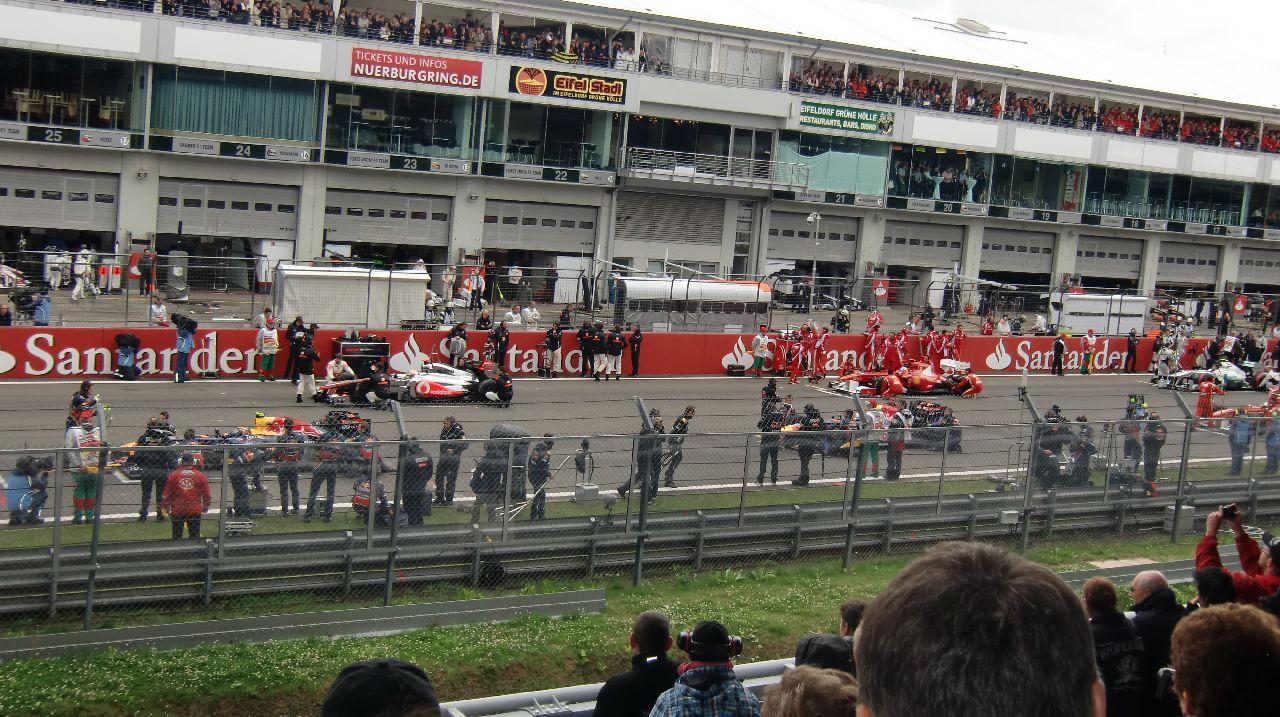 [25/07/2011] Games Aktuell war beim F1-Rennen auf dem Nürburgring live dabei. 