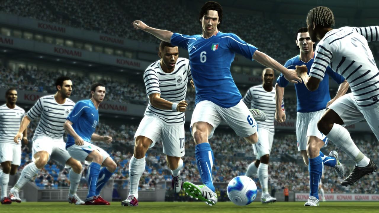 [11/07/2011] Impressionen aus PES 2011, der neuen Fußballsimulation aus dem Hause Konami. (6)