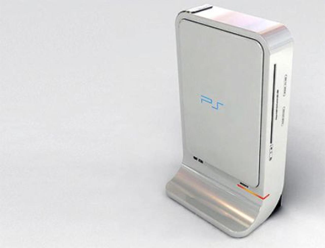 [06/07/2011] Dieser Playstation 4-Fan glaubt an ein stehendes Design in der Trendfarbe weiß.