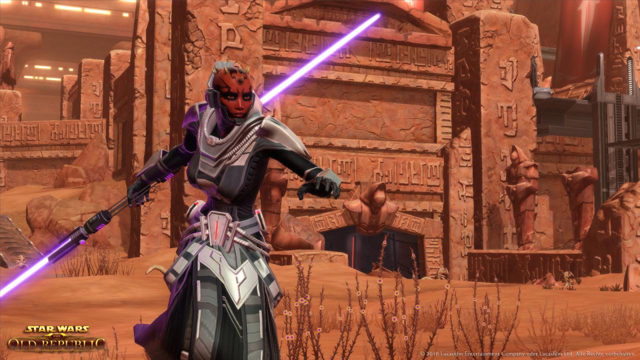 [13/07/2011] Die Spieler von Star Wars: The Old Republic können zahlreichen unterschiedlichen Rassen begegnen.