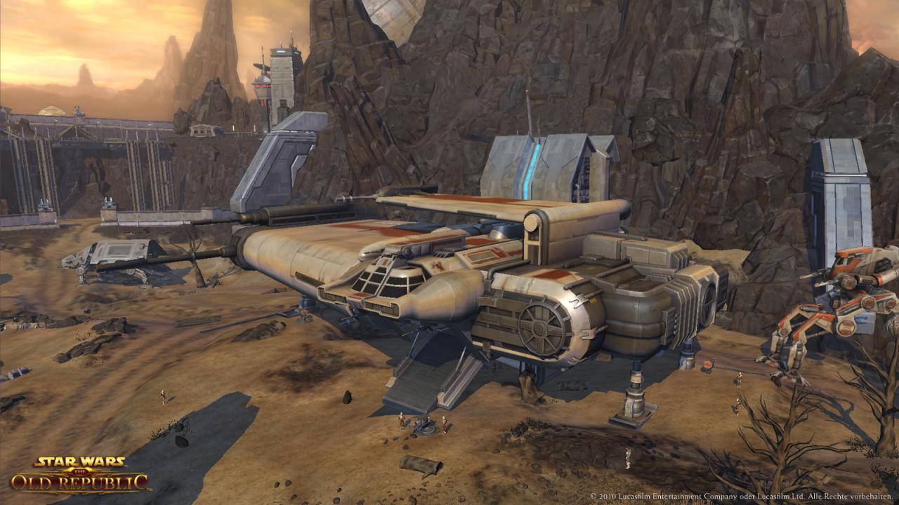 [22/07/2011] Hier könnt Ihr alle Screenshots und Konzeptzeichungen zu den verschiedenen Raumschiffen von Star Wars: The Old Republic anschauen. Welches Schiff gefällt Euch am besten? (1)