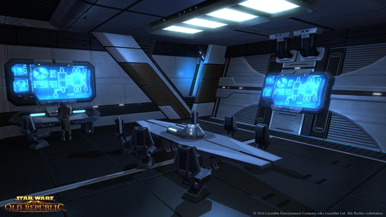 [22/07/2011] Hier könnt Ihr alle Screenshots und Konzeptzeichungen zu den verschiedenen Raumschiffen von Star Wars: The Old Republic anschauen. Welches Schiff gefällt Euch am besten? (13)