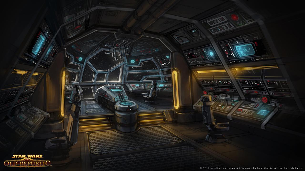 [22/07/2011] Hier könnt Ihr alle Screenshots und Konzeptzeichungen zu den verschiedenen Raumschiffen von Star Wars: The Old Republic anschauen. Welches Schiff gefällt Euch am besten? (17)
