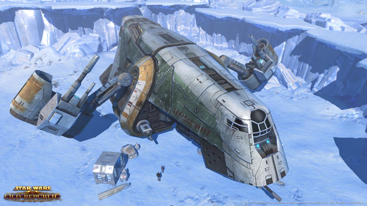 [22/07/2011] Hier könnt Ihr alle Screenshots und Konzeptzeichungen zu den verschiedenen Raumschiffen von Star Wars: The Old Republic anschauen. Welches Schiff gefällt Euch am besten? (14)