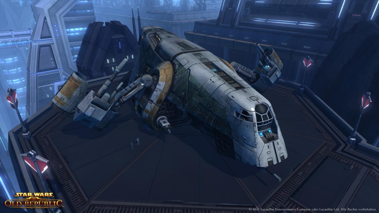 [22/07/2011] Hier könnt Ihr alle Screenshots und Konzeptzeichungen zu den verschiedenen Raumschiffen von Star Wars: The Old Republic anschauen. Welches Schiff gefällt Euch am besten? (18)