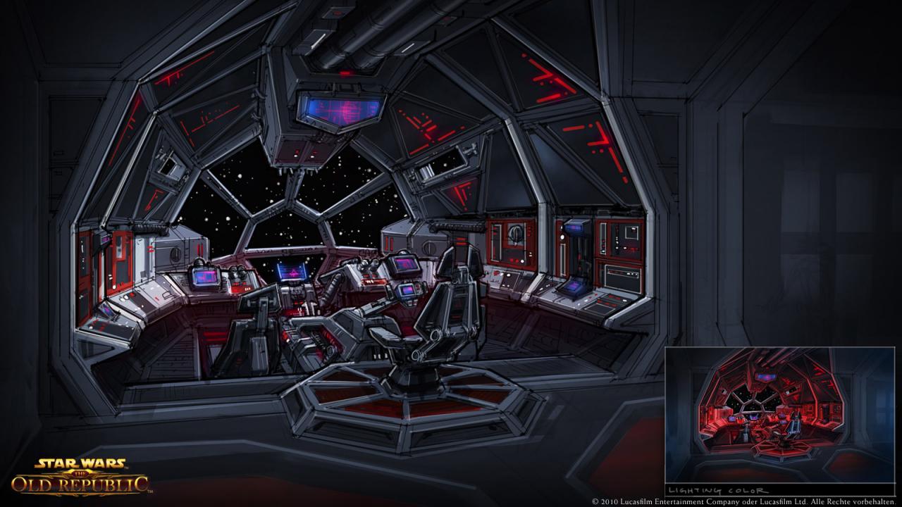 [22/07/2011] Hier könnt Ihr alle Screenshots und Konzeptzeichungen zu den verschiedenen Raumschiffen von Star Wars: The Old Republic anschauen. Welches Schiff gefällt Euch am besten? (28)