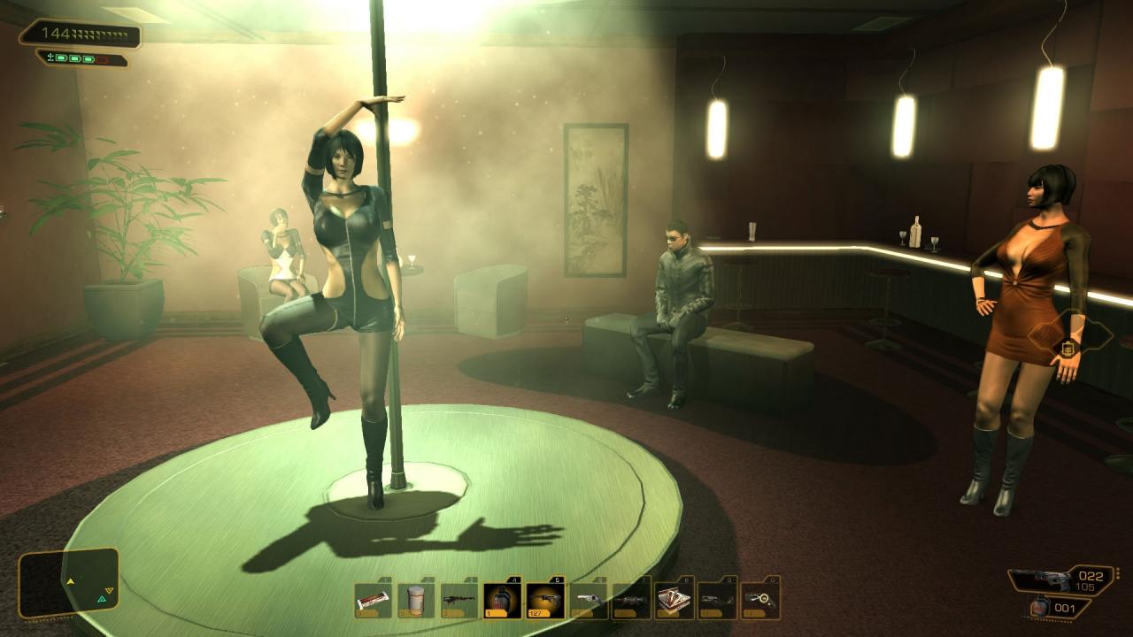 [22/08/2011] In Deus Ex: Human Revolution sollten wir uns kein Beispiel an Adam Jensen nehmen, denn seine Ernährung besteht fast nur aus Knusperriegeln, Bier, Whiskey und Cornflakes. Aber immerhin erledigt er den Job.