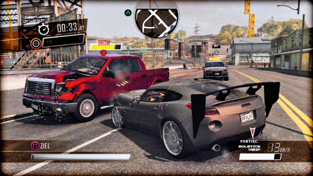 [30/08/2011] Driver: San Francisco überzeugte im Test vor allem durch seine vielfältigen Spiel-Modi, das innovative Shift-Feature und packende Rennen. (2)