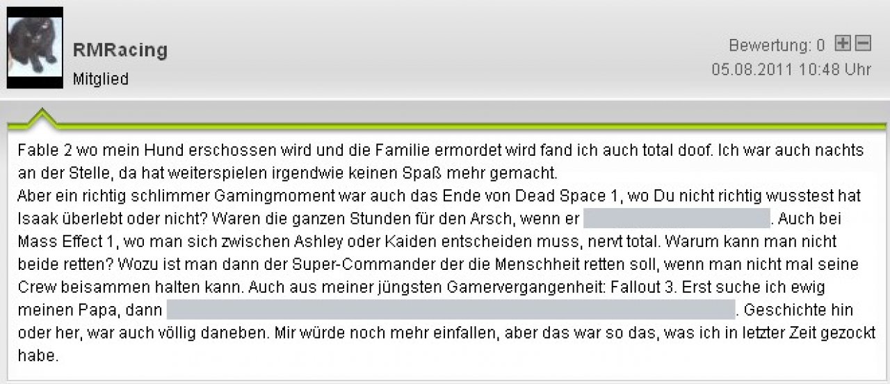 [12/08/2011] Die schlimmsten Gaming-Momente der Community. (13)