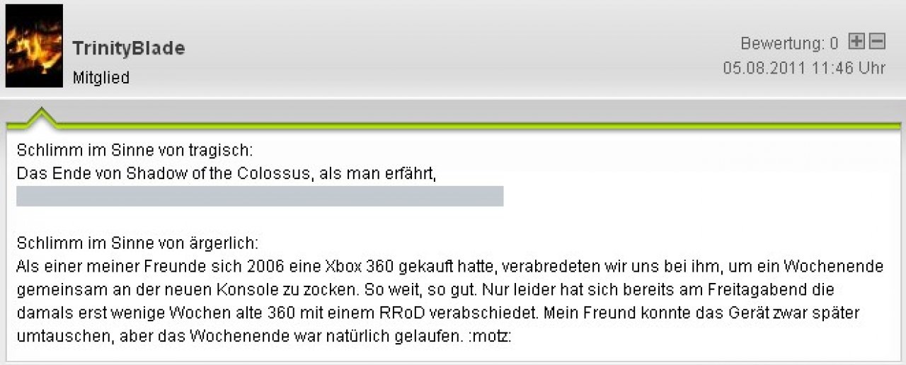 [12/08/2011] Die schlimmsten Gaming-Momente der Community. (23)