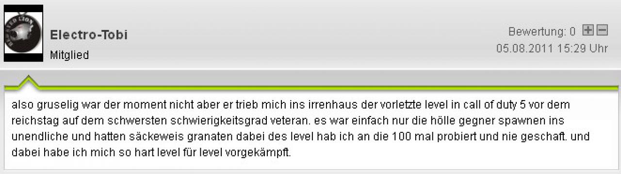 [12/08/2011] Die schlimmsten Gaming-Momente der Community. (50)