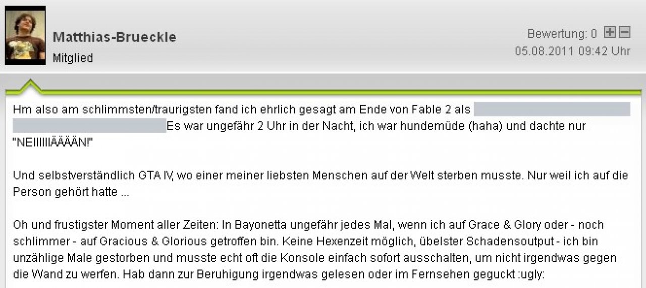 [12/08/2011] Die schlimmsten Gaming-Momente der Community. (5)