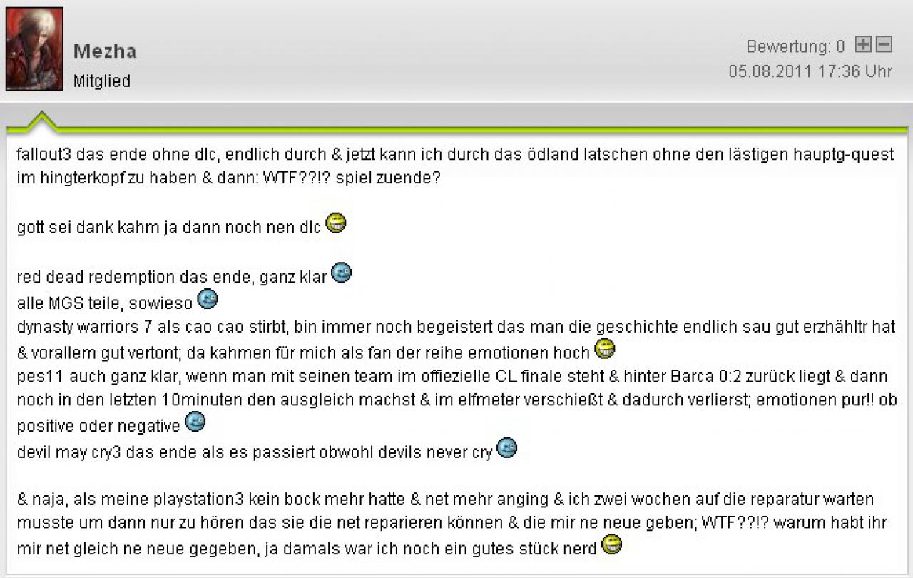 [12/08/2011] Die schlimmsten Gaming-Momente der Community. (55)