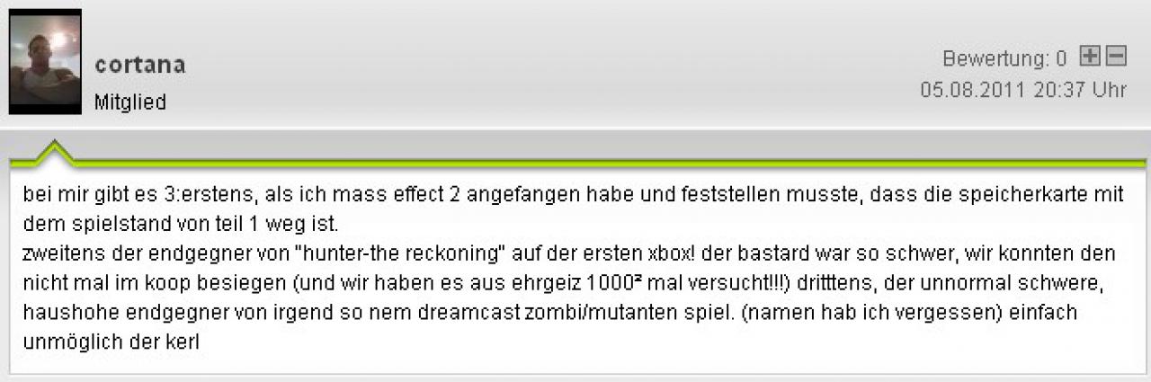[12/08/2011] Die schlimmsten Gaming-Momente der Community. (64)