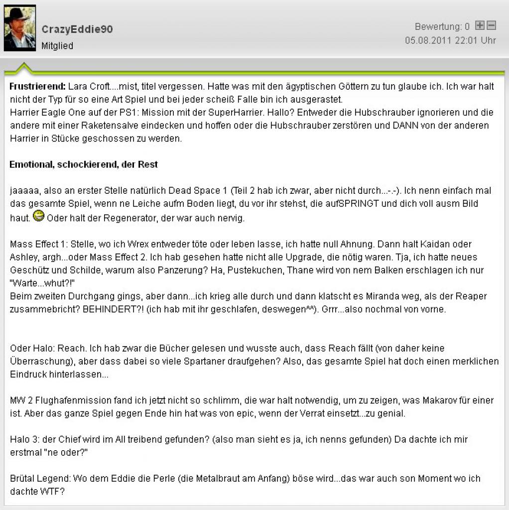[12/08/2011] Die schlimmsten Gaming-Momente der Community. (68)