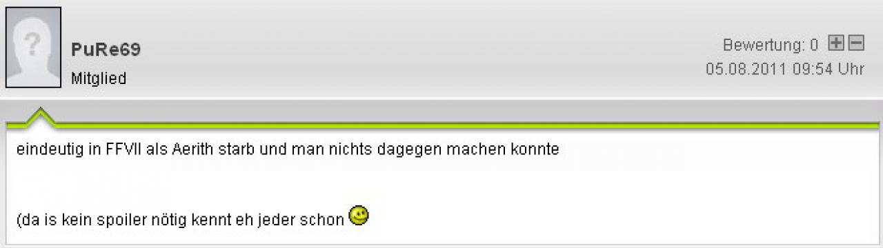 [12/08/2011] Die schlimmsten Gaming-Momente der Community. (8)