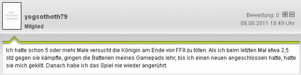 [12/08/2011] Die schlimmsten Gaming-Momente der Community. (81)