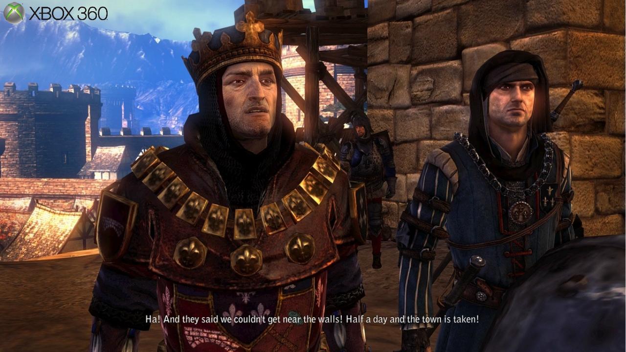 [26/08/2011] ... und hat teilweise niedrigere Detailstufen (siehe die sechseckigen statt runden Embleme auf der Brust des NPCs) und keinen Unschärfeeffekt bei Hintergrundgrafik.