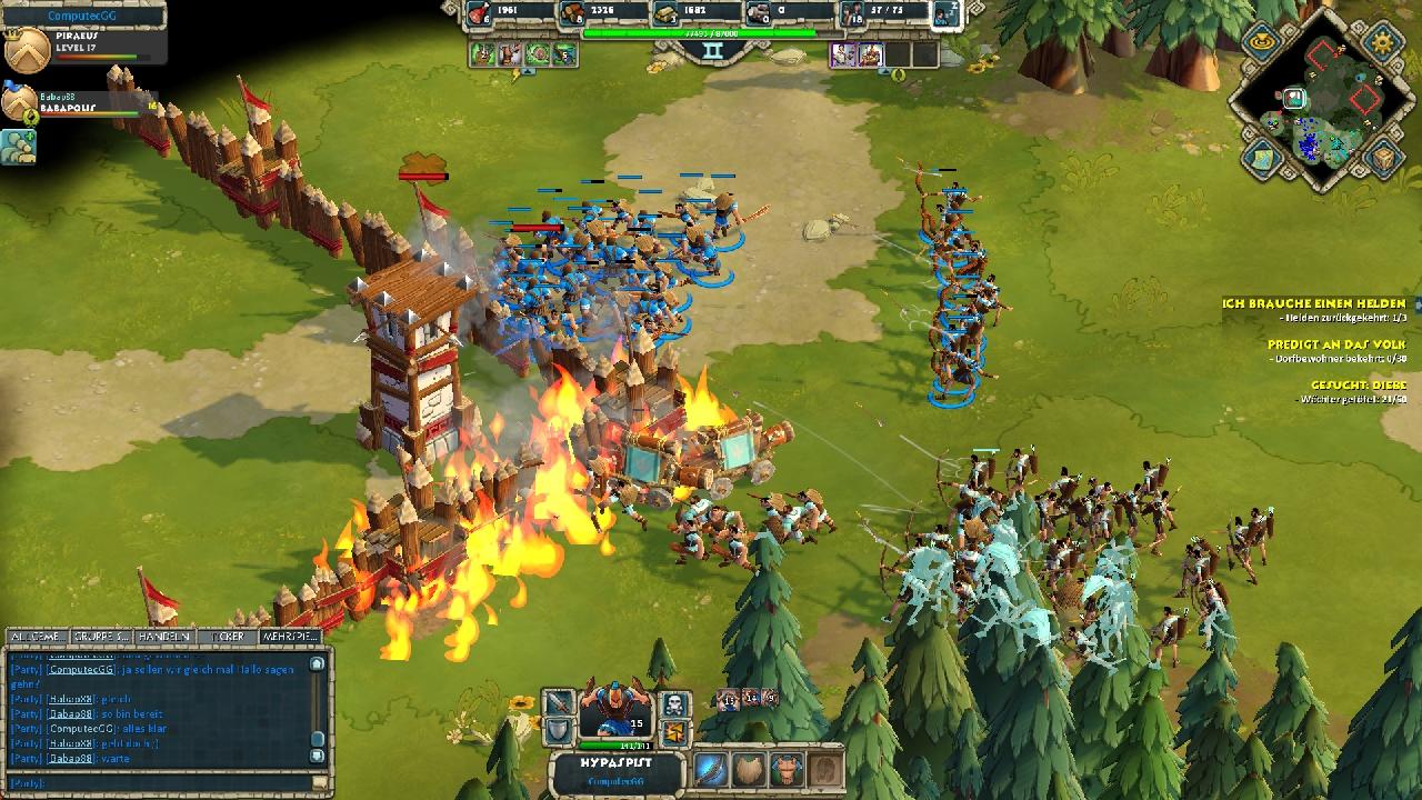 [16/08/2011] Age of Empires Online ist in einem leichten Comic-Look gehalten, der uns gut gefallen hat.