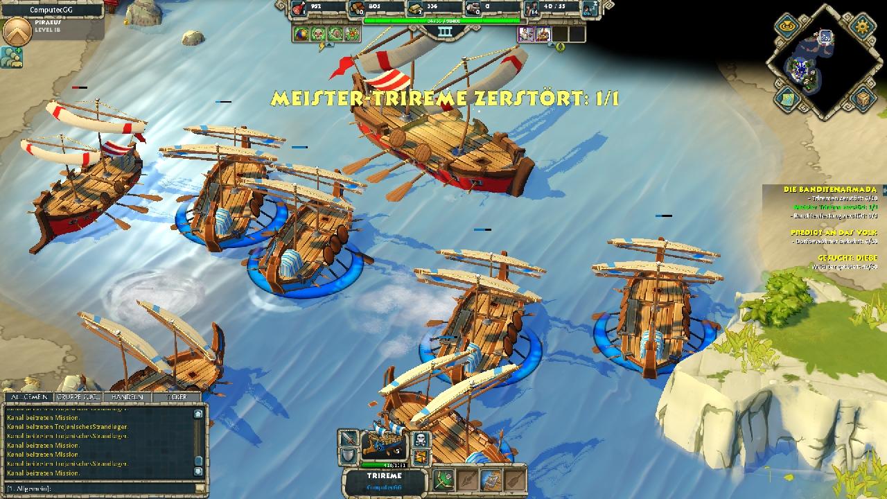 [16/08/2011] Auch zu Wasser seid ihr in Age of Empires Online auf Kriegsfuß mit euren Gegnern.