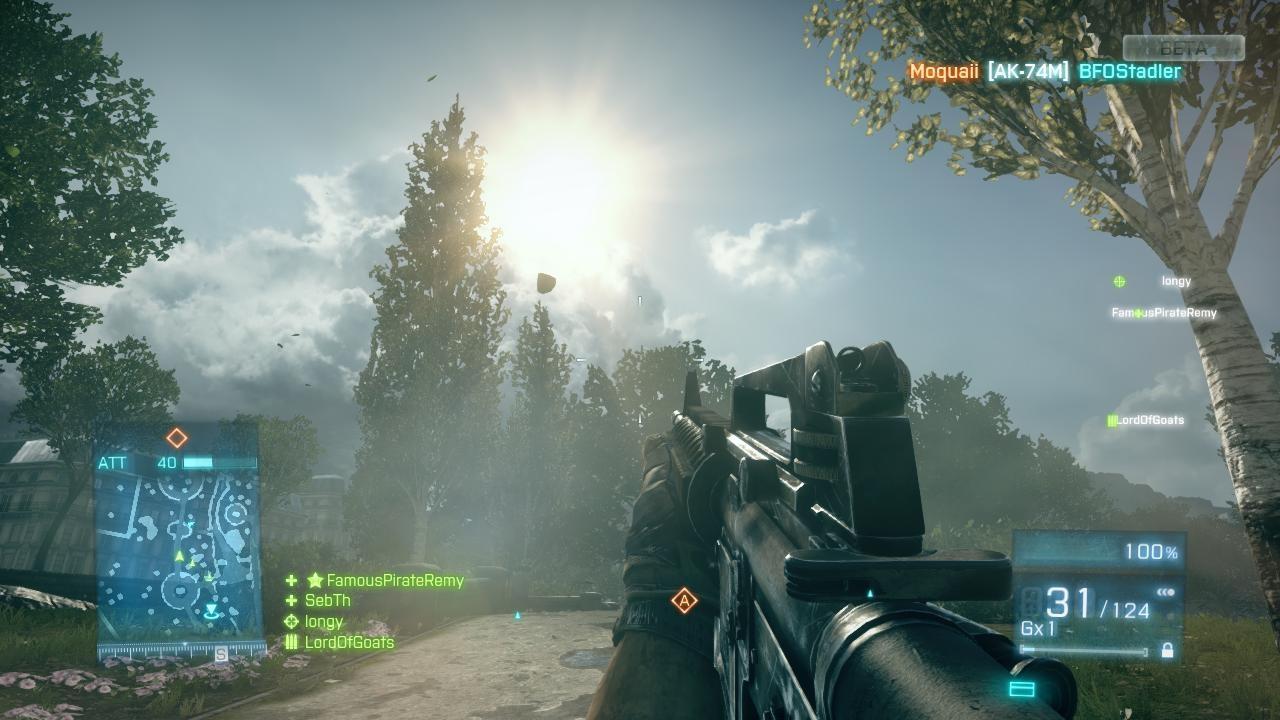 [27/09/2011] Eines der Spiele, in denen die GTX 660 Ti besonders gut abschneidet: Battlefield 3