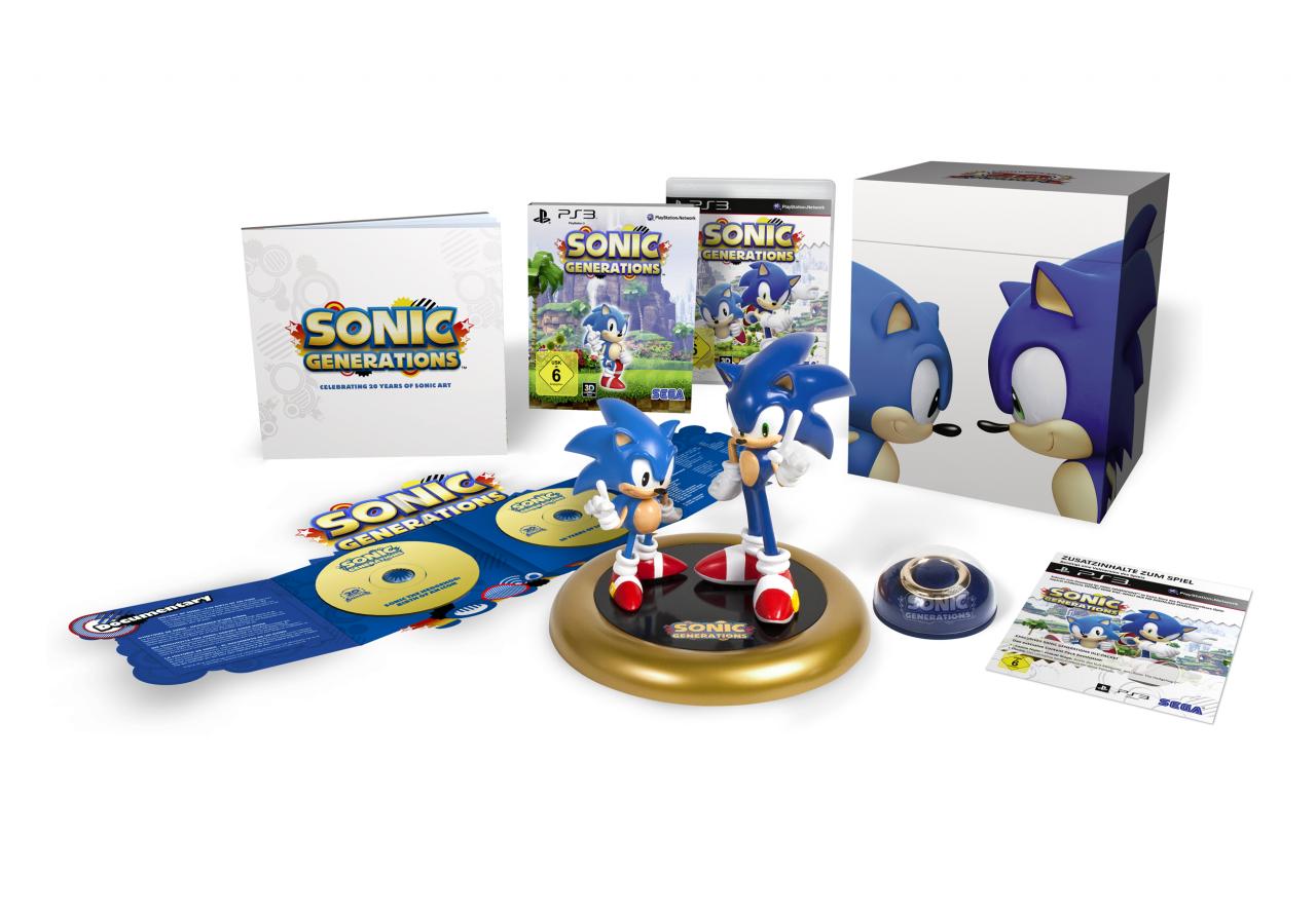 [07/09/2011] Sammler-Edition von Sonic Generations.