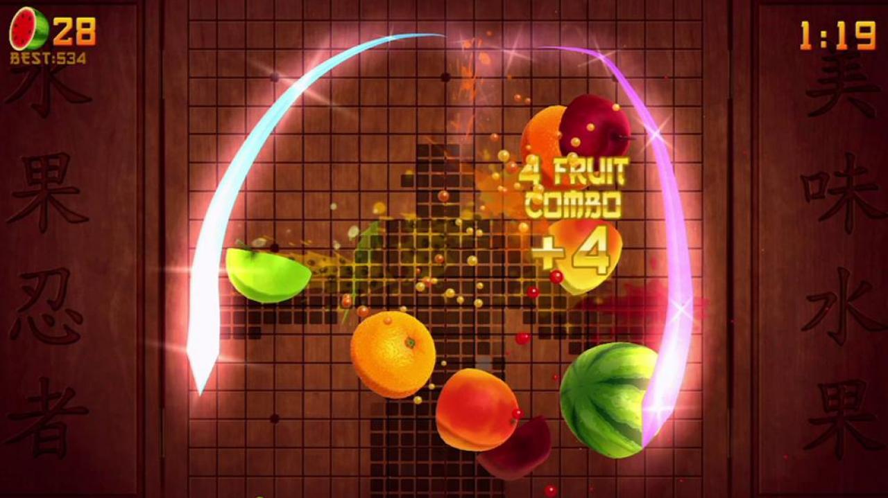 [07/09/2011] Eines der populärsten Spiele für unterwegs, bei dem unser Smartphonedisplay heißt läuft, ist Fruit Ninja. Alles was fruchtig ist, zerschlitzen wir mit unserem blitzschnellen Finger!