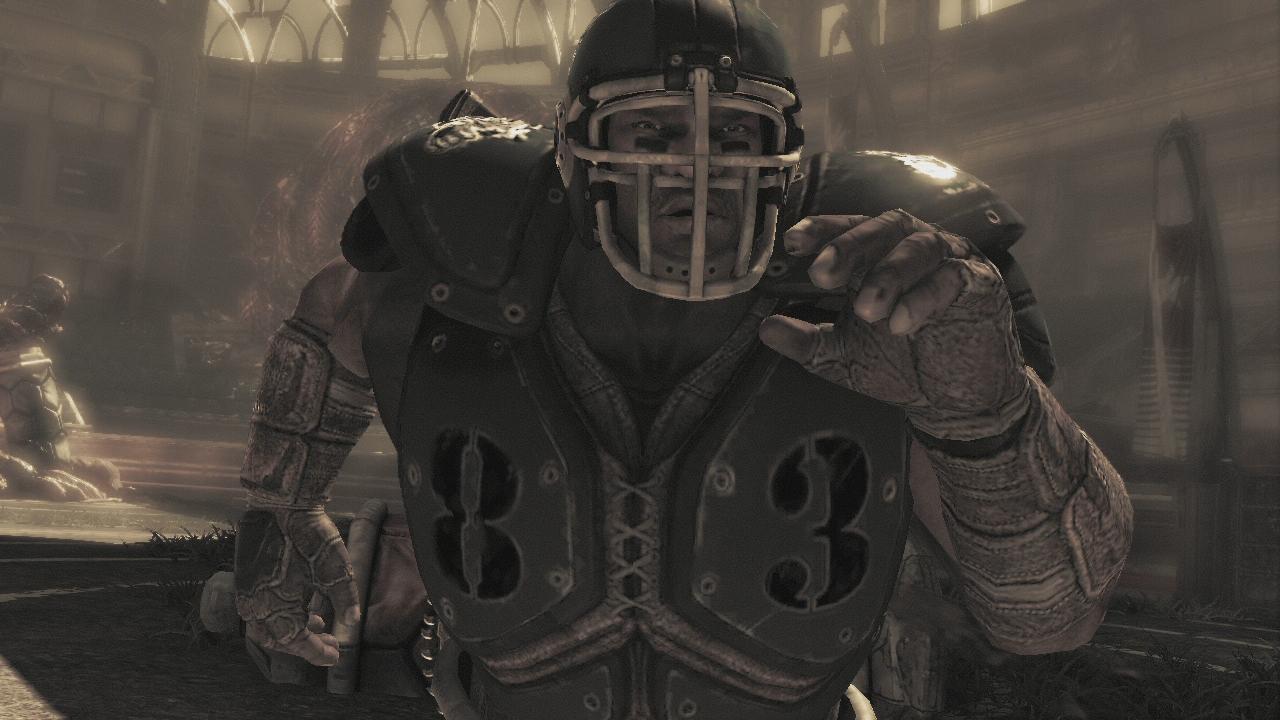 [14/09/2011] Gears of War 3: Die Inszenierung des Shooters ist gewohnt bombastisch ausgefallen.
