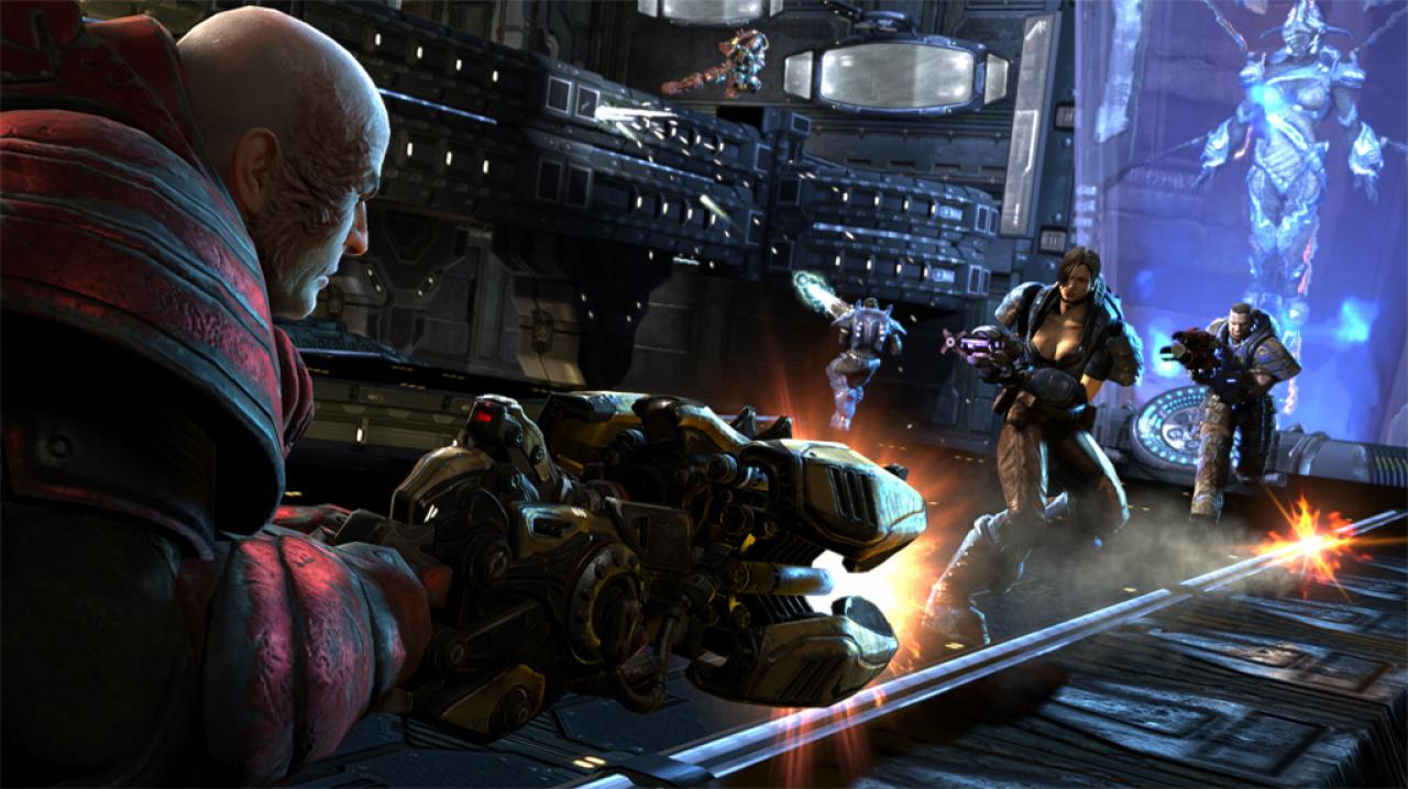 [23/09/2011] Clevere Spiele sammeln in der unmittelbaren Reichweite der Verbündeten nicht alle Waffen umgehend auf. Auch die Teammitglieder benötigen gute Ausrüstung. 