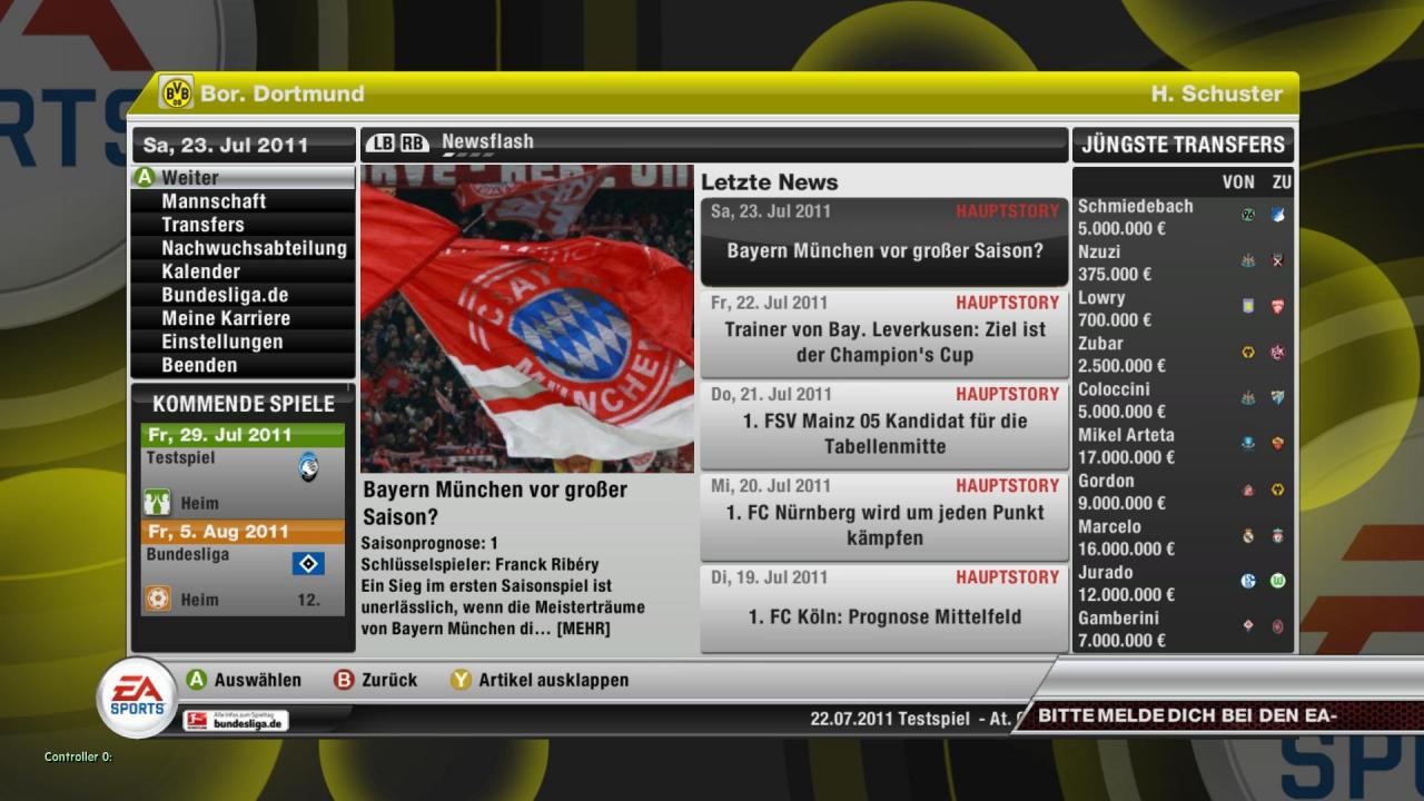 [22/09/2011] FIFA 12 im Test: Wir testen Electronic Arts' Fußball-Simulation auf Spielspaß-Qualitäten. (4)